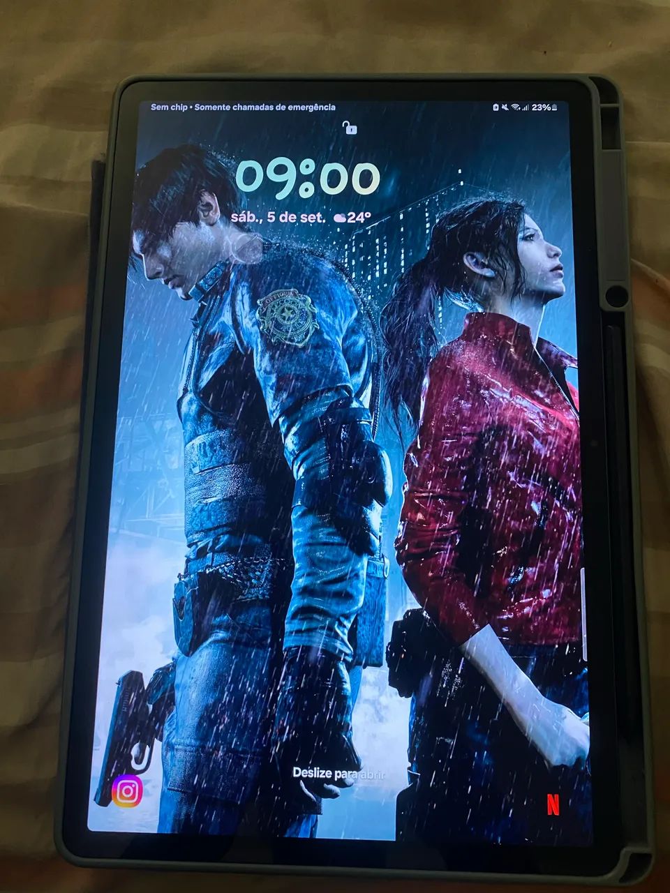 Tab s7 fe usado mas em otimo estado de funcionamento 