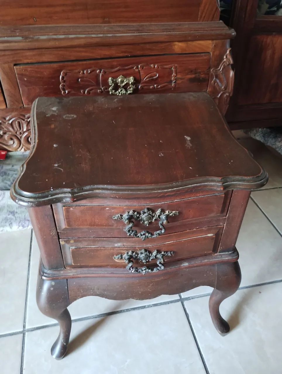 Criado mudo antigo  - Foto 3