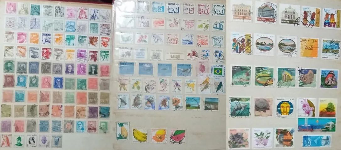 Selos Postais Antigos do Brasil - Clássicos e Raros - Dos anos 30 a 80  