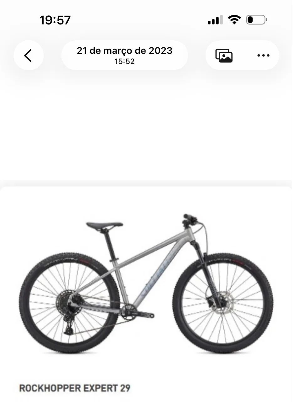 Venda de Bicicleta Specialized Rockhopper Expert - Ótimo Estado! - Foto 4