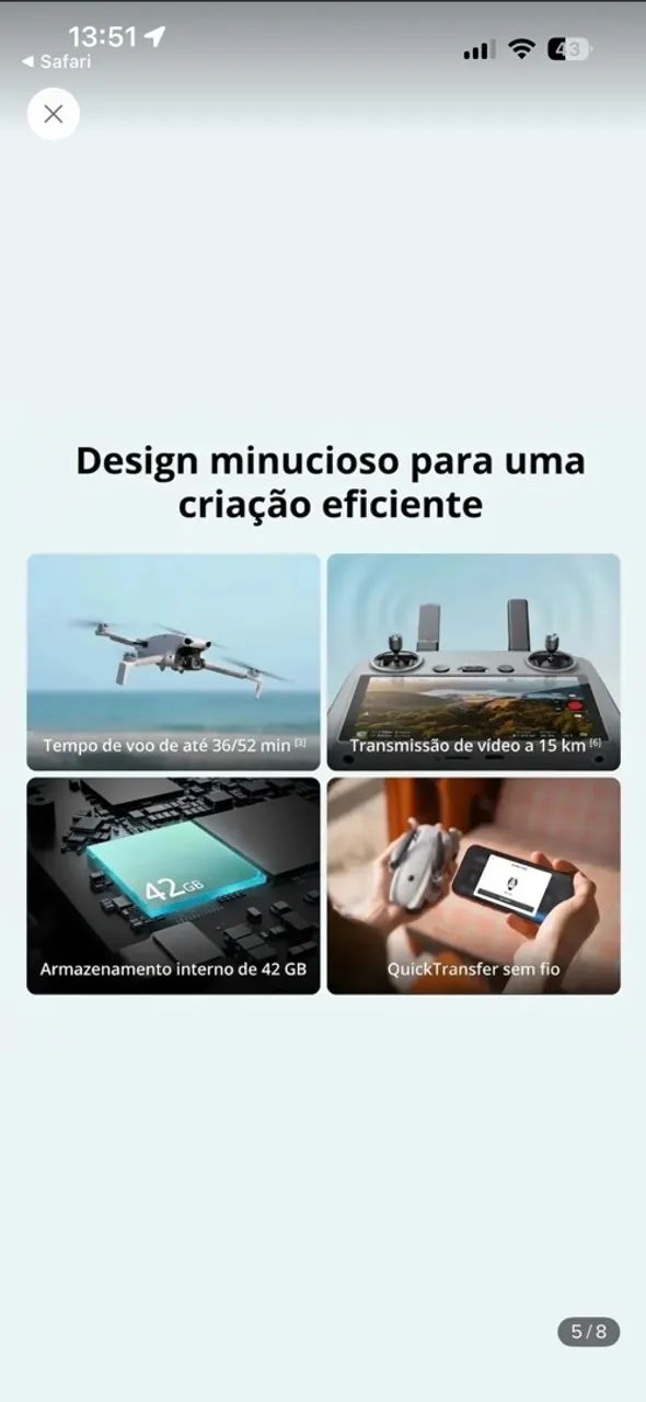 DJI LITO x1 Fly More Combo Plus - Foto 5