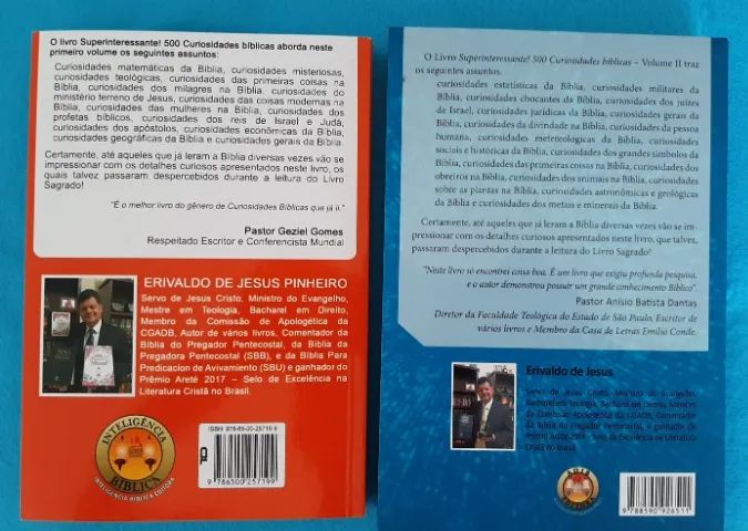 500 curiosidades bíblicas Vol 1 e 2 - Foto 2