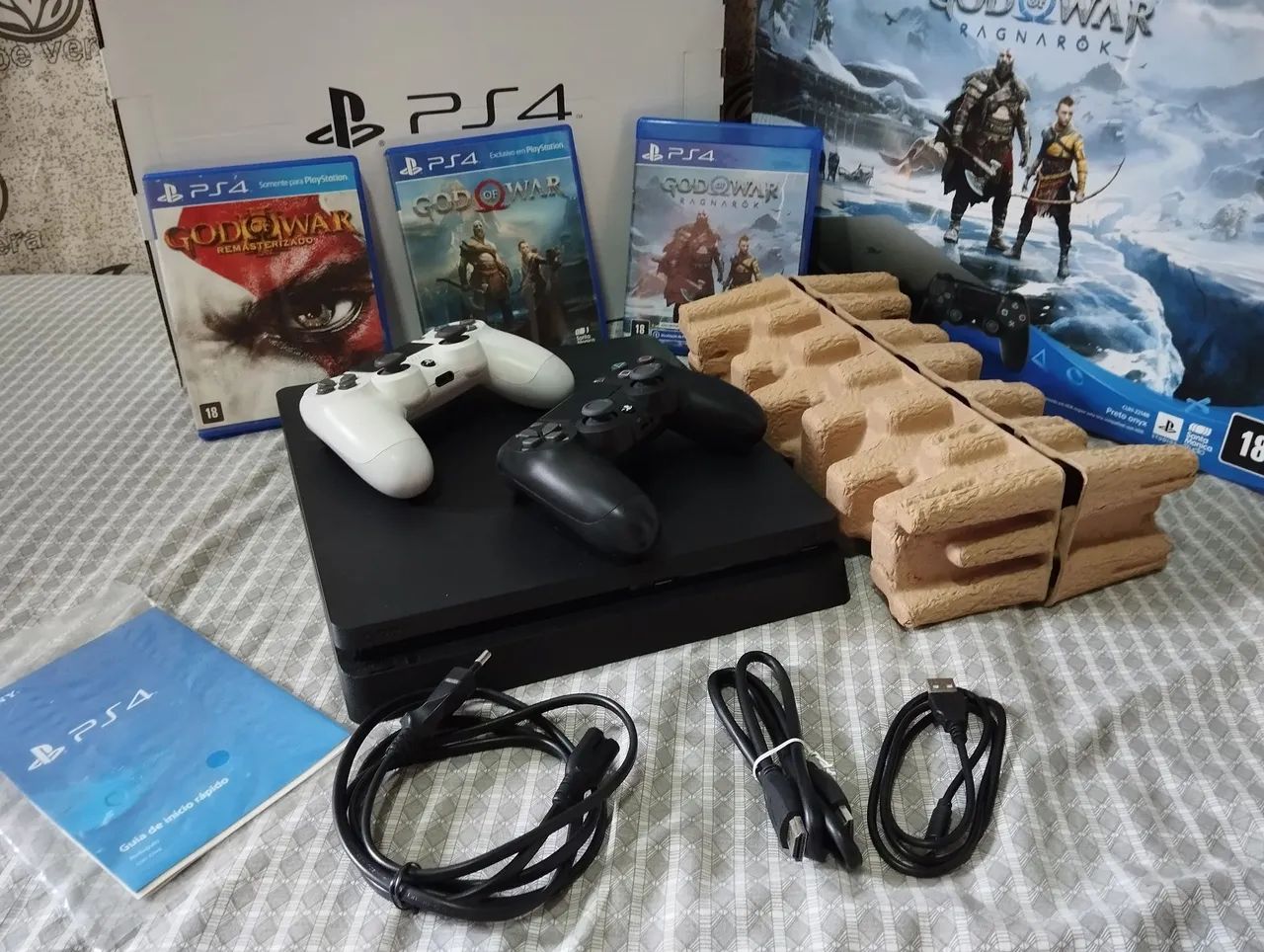 Playstation 4 NOVO! COMPLETO!  - Foto 3