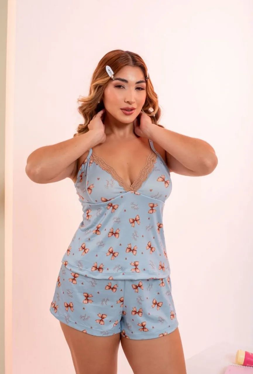 Pijamas preferidos verão alcinha  - Foto 3
