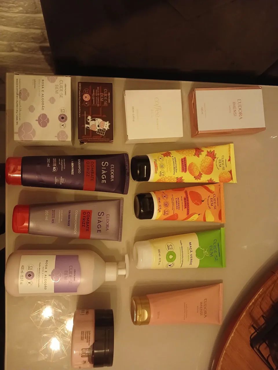 vende-se super kit de produtos oboticario 