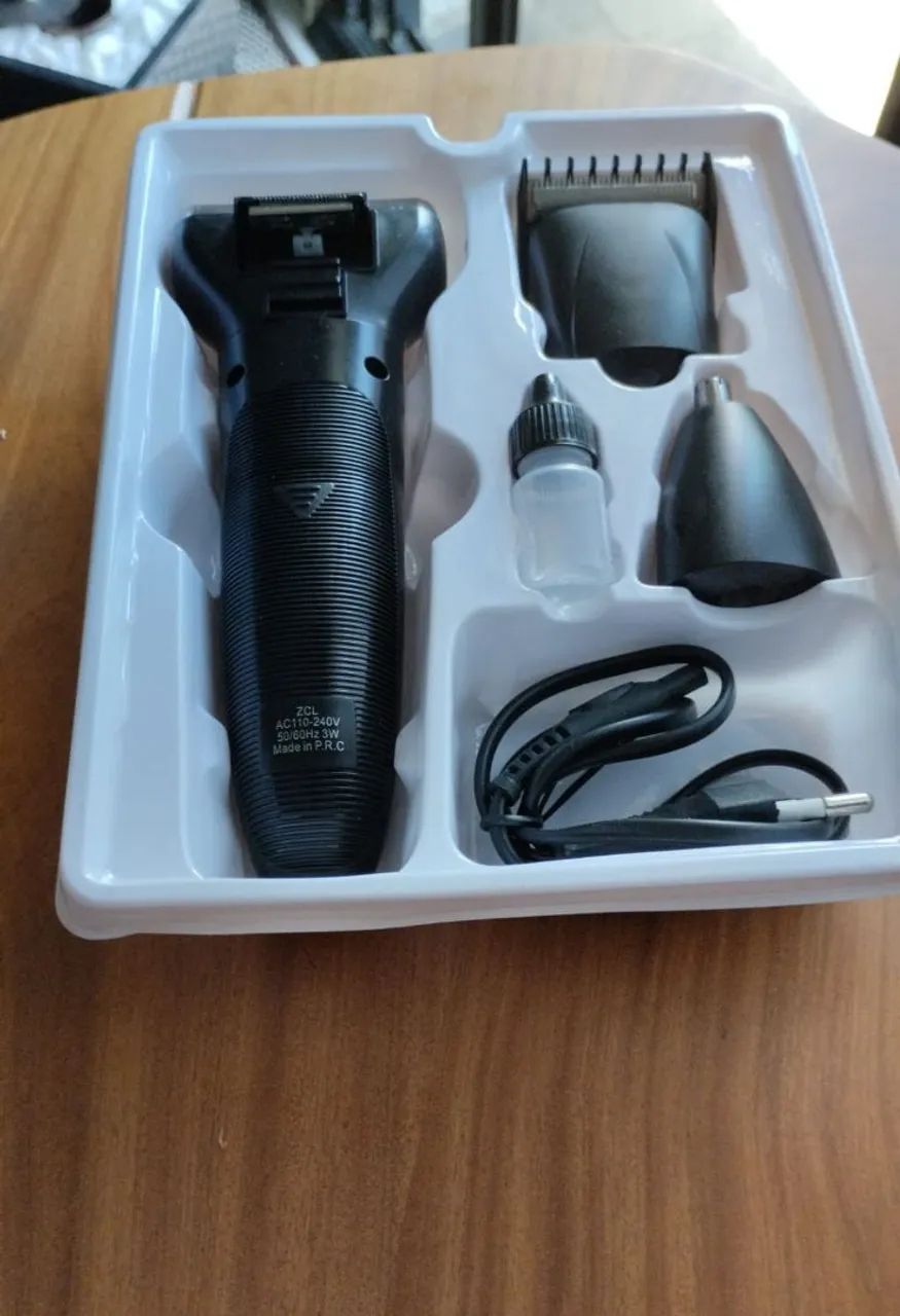 Barbeador elétrico 3 em 1 - Foto 5