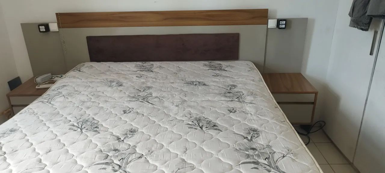 Vendo cama Queen com a cabeceira  - Foto 2