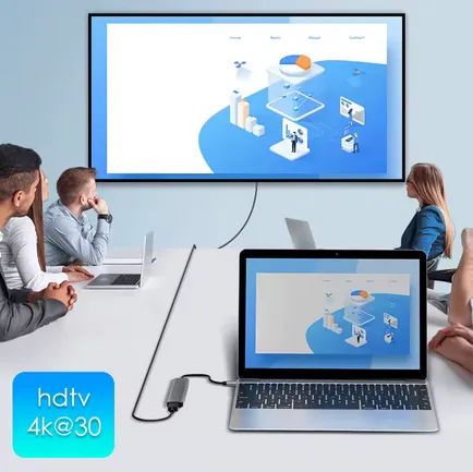 HUB 7em 1 USB-C 4k hdtv  - Foto 2