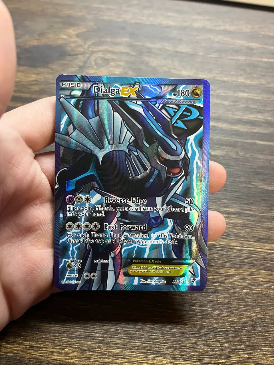 Carta Pokémon Dialga EX Full Art - Foto 3