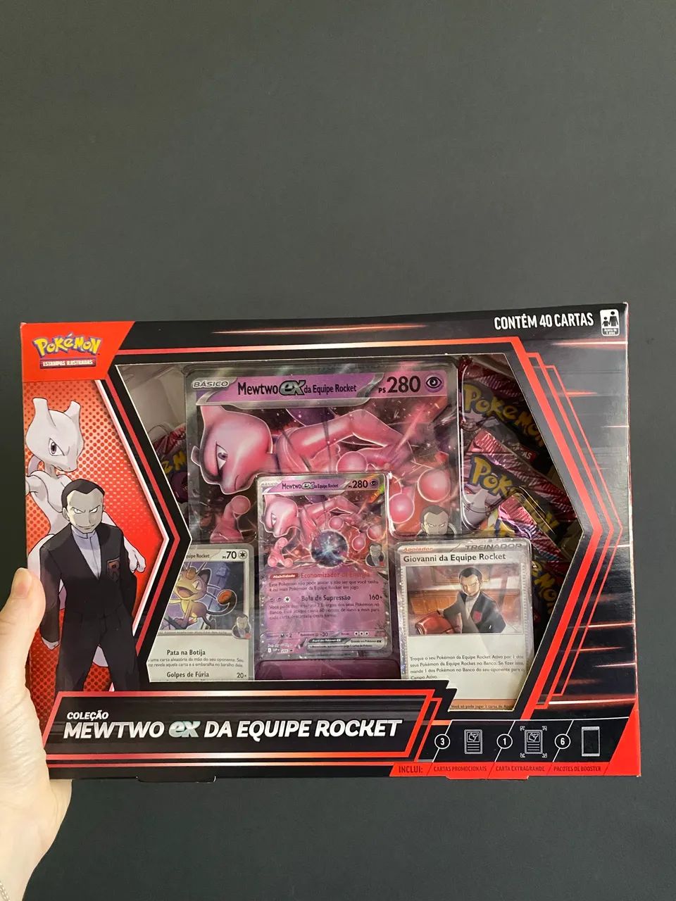 Caixa lacrada Coleção Mewtwo
