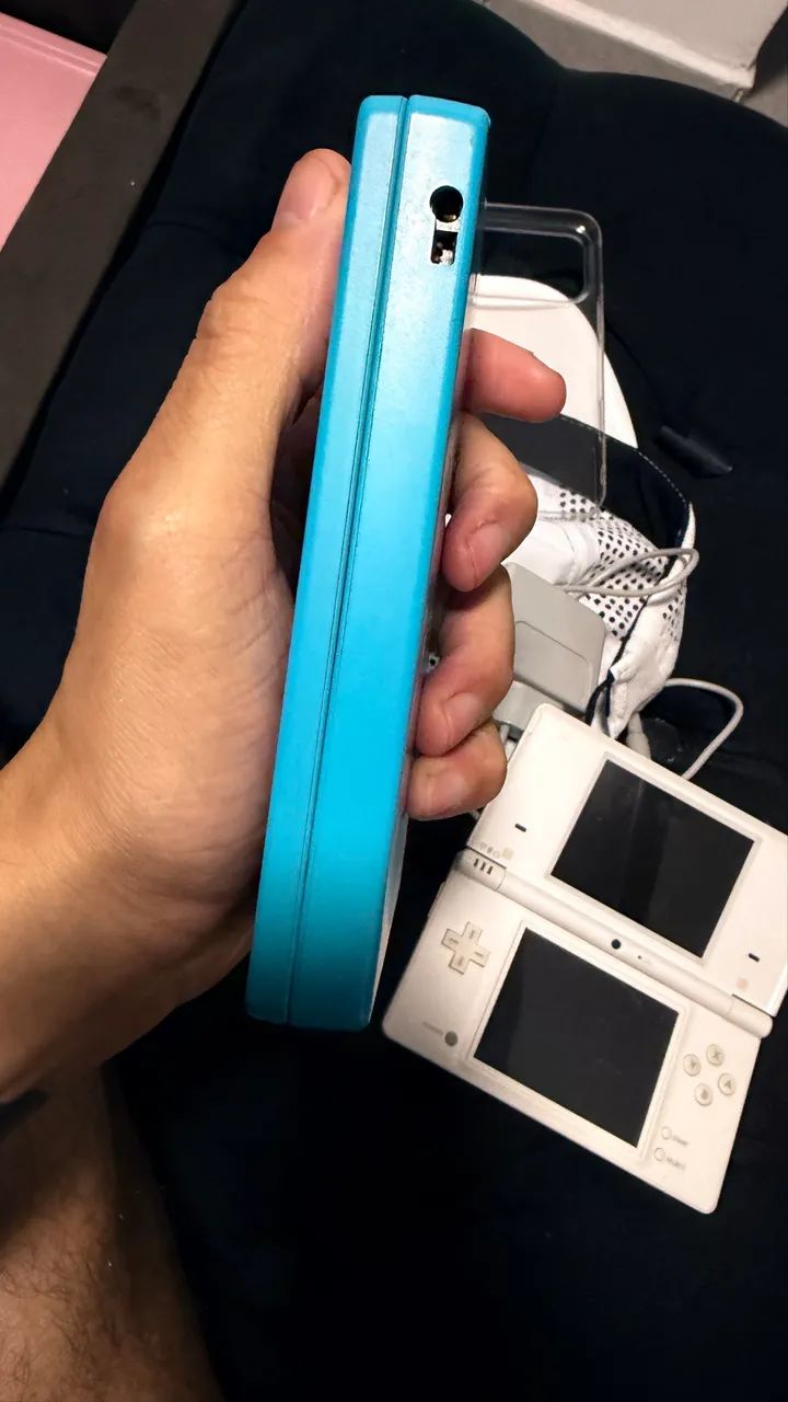 2 NINTENDOS DSI - BRANCO E AZUL - Foto 4