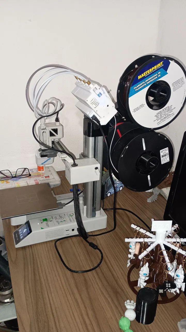 Impressora 3D Bambu lab A1 Mini com BMCU incluso  - Foto 3