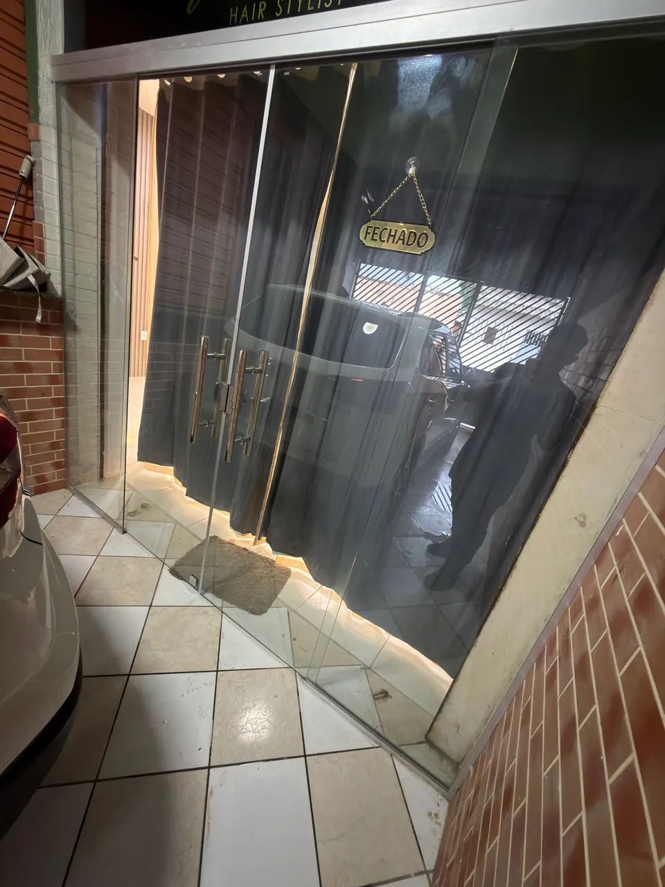 Vendo porta de vidro!