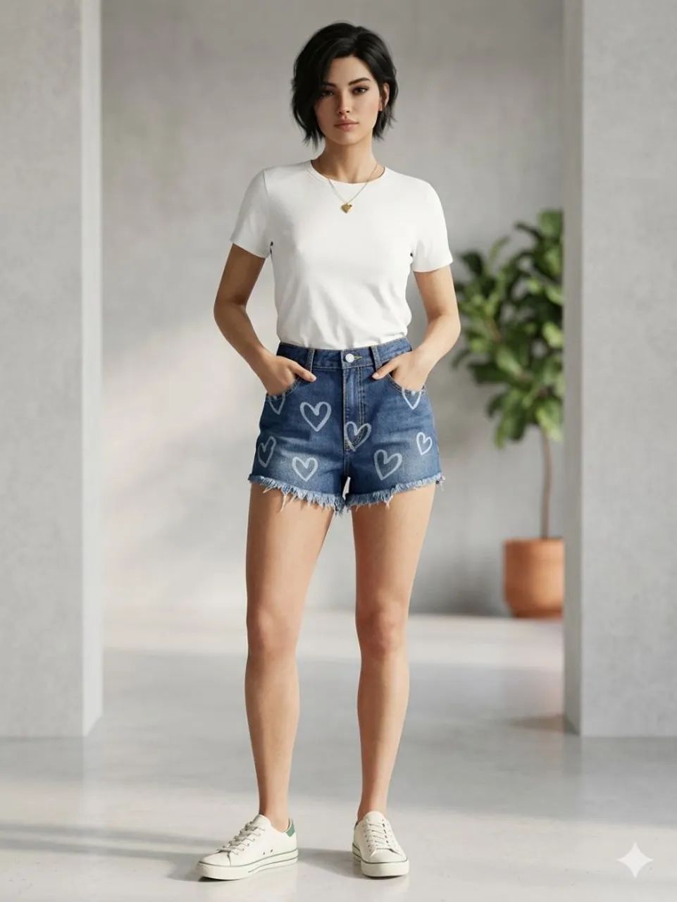 Short feminino  - Foto 5
