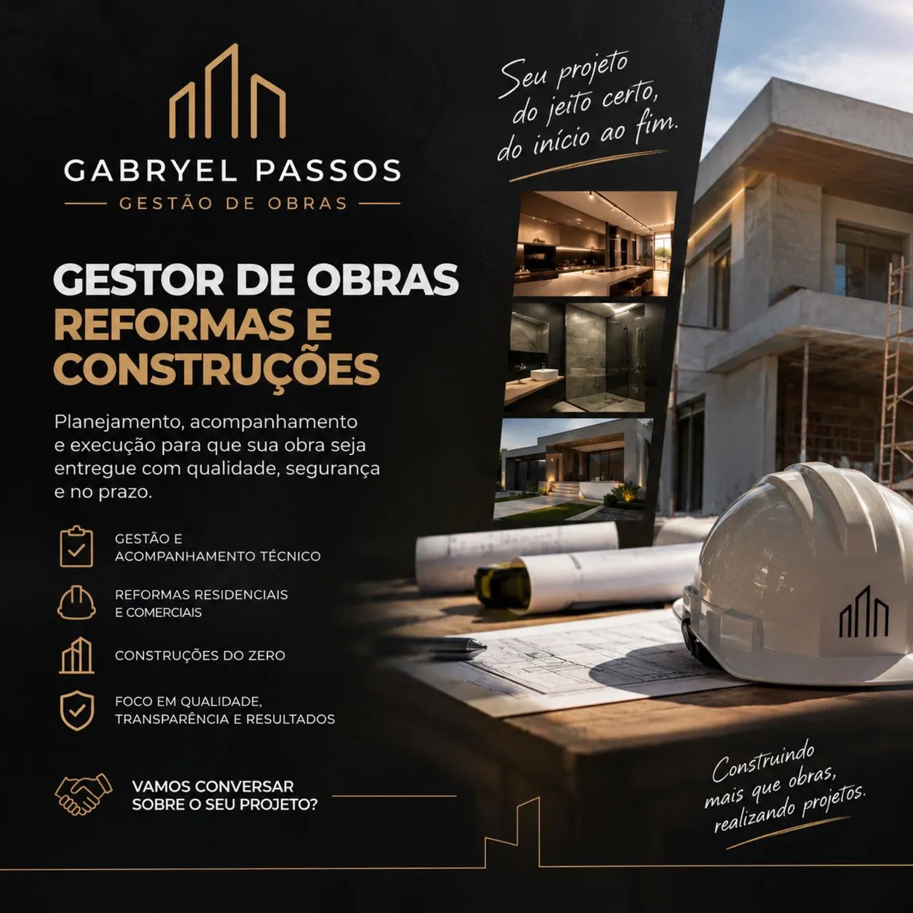 Reformas e construções 