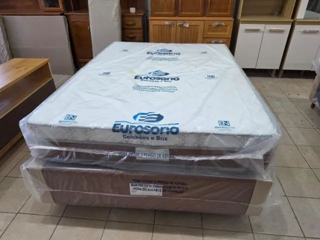 CAMA DE CASAL MOLAS ENSACADAS NOVA