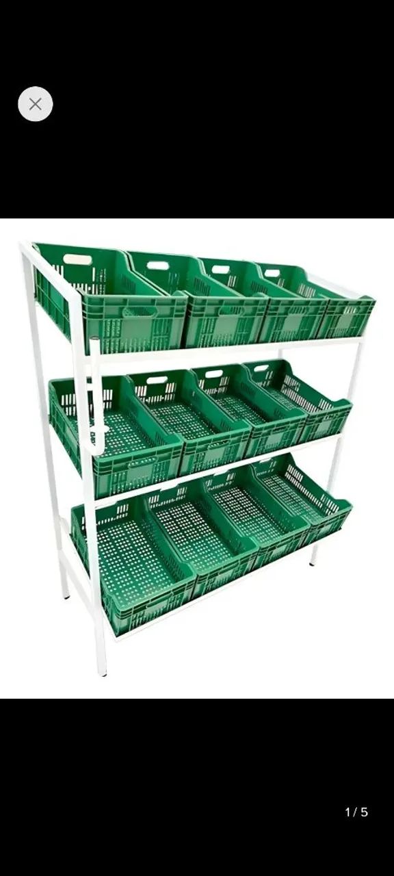 Expositor de frutas Hortifruti novos 