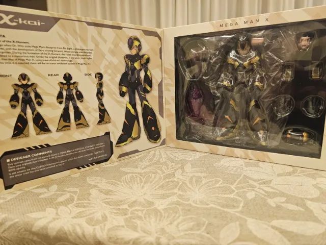 アート·ギャラリー1～14 Megaman X Kai Truforce Preto Comic Con Designer Series figura de