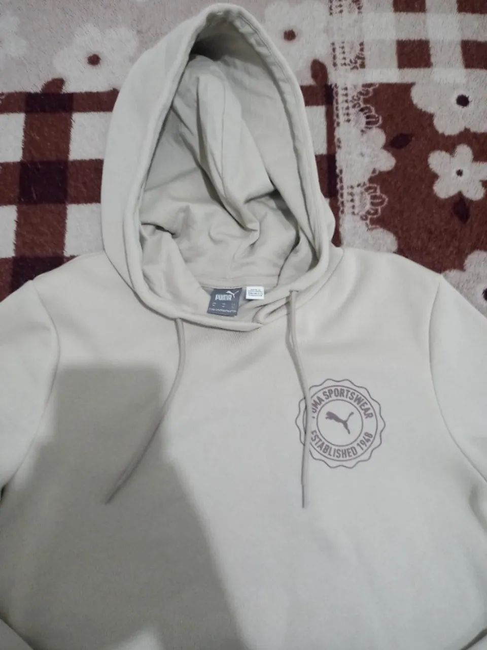 Blusa moletom Puma Original com capuz - Foto 5