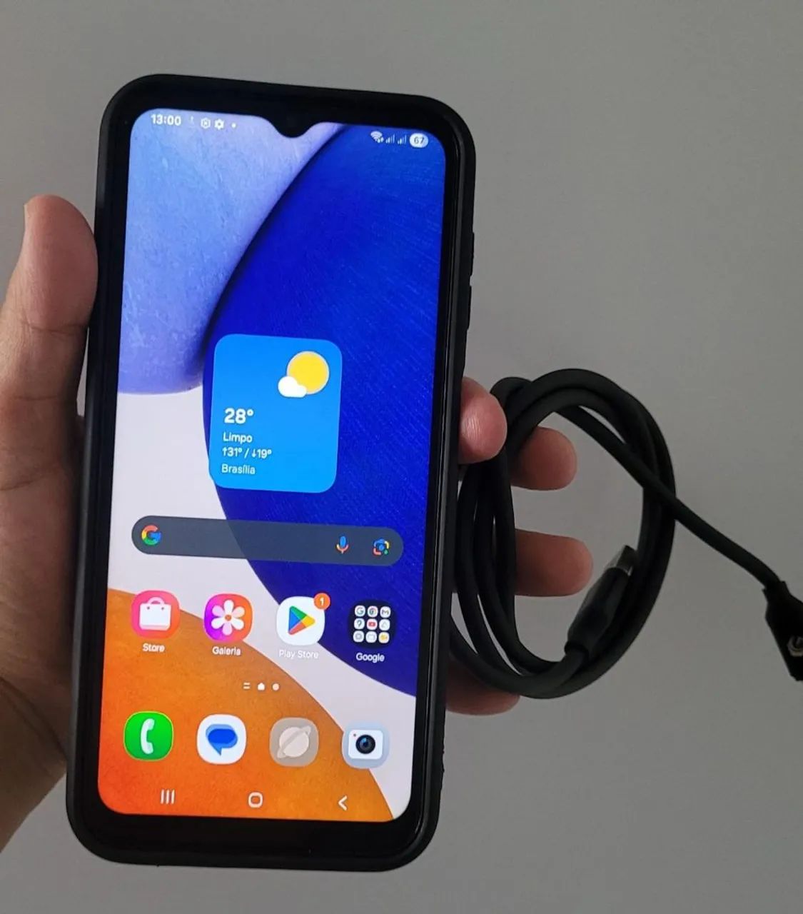 A14 5G 128GB CAPA CABO todo original 