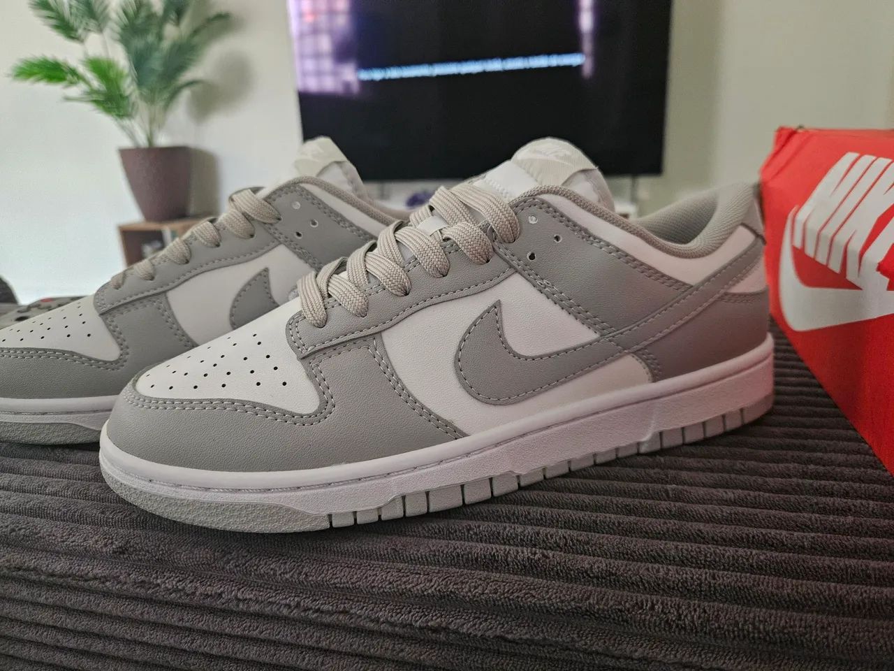 Nike Dunk Low White/Grey 39.5