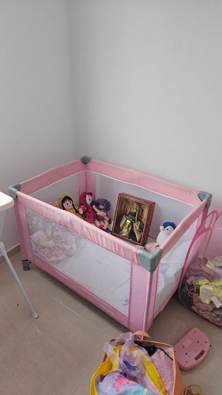 Berço Whoop com colchonete