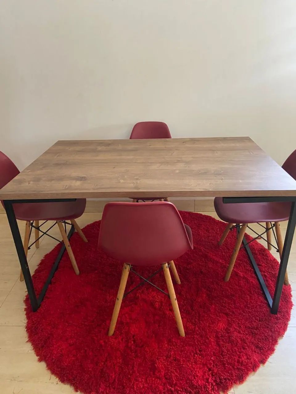 MESA JANTAR + 4 CADEIRAS EIFFEL - FAÇO ENTREGA  - Foto 5