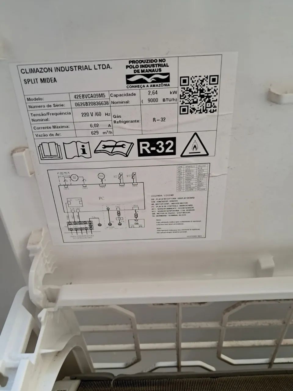 Ar condicionado MIDEA 9000btus / 2 meses de uso  - Foto 5