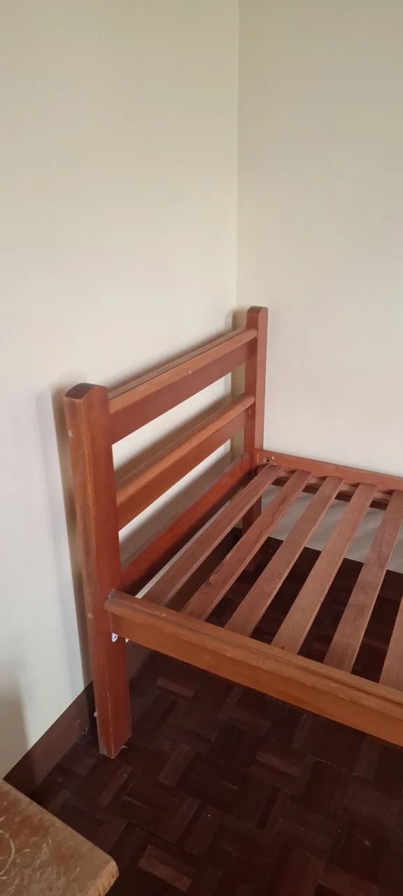 Cama de madeira maci ça  - Foto 2