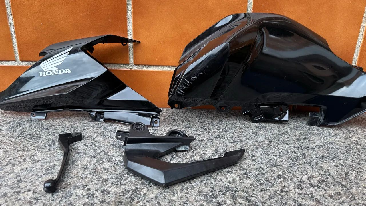 Carenagens Originais Honda CG Fan 160 2025 (Lado Esquerdo) + Guidão eManete - Foto 14