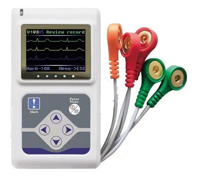 Holter 24h Ecg 3 Canais Contec - Foto 2