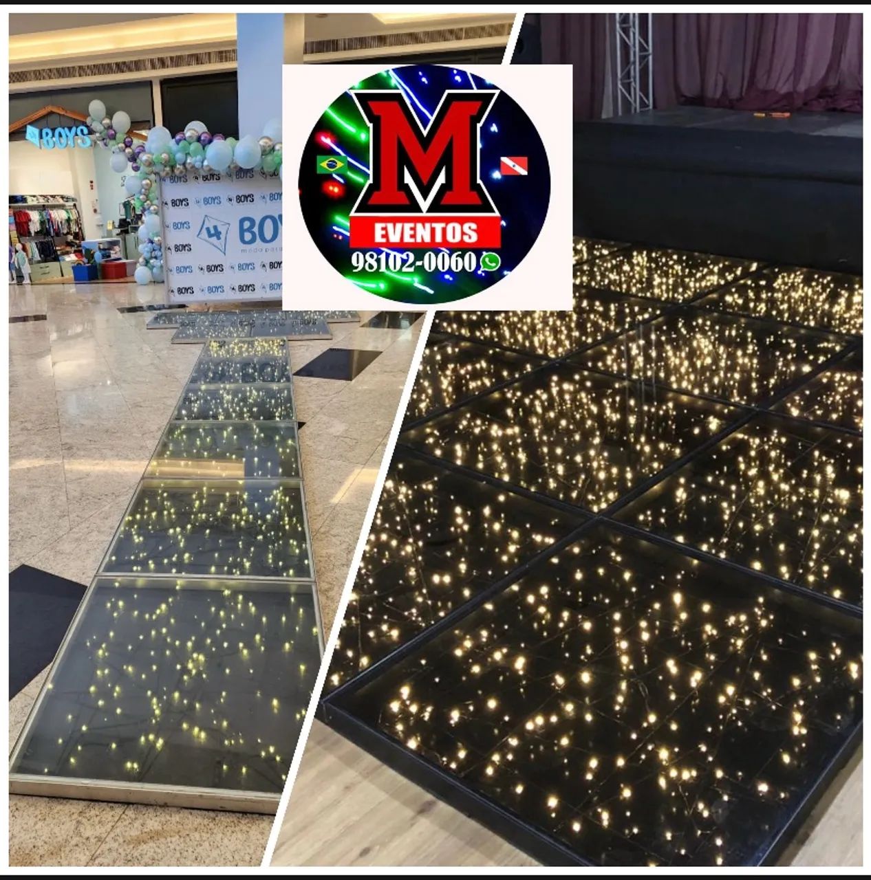 TELAO, PISTA E PASSARELA DE LED - Foto 3