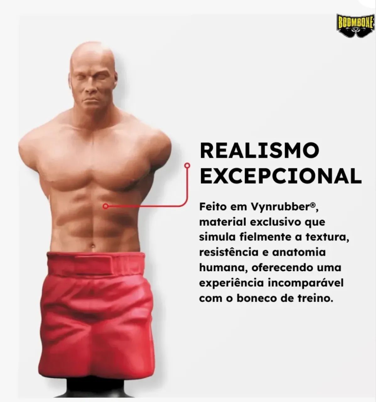 Boneco Simulador De Treino Bob Boomboxe Thai (Usado) - Foto 4