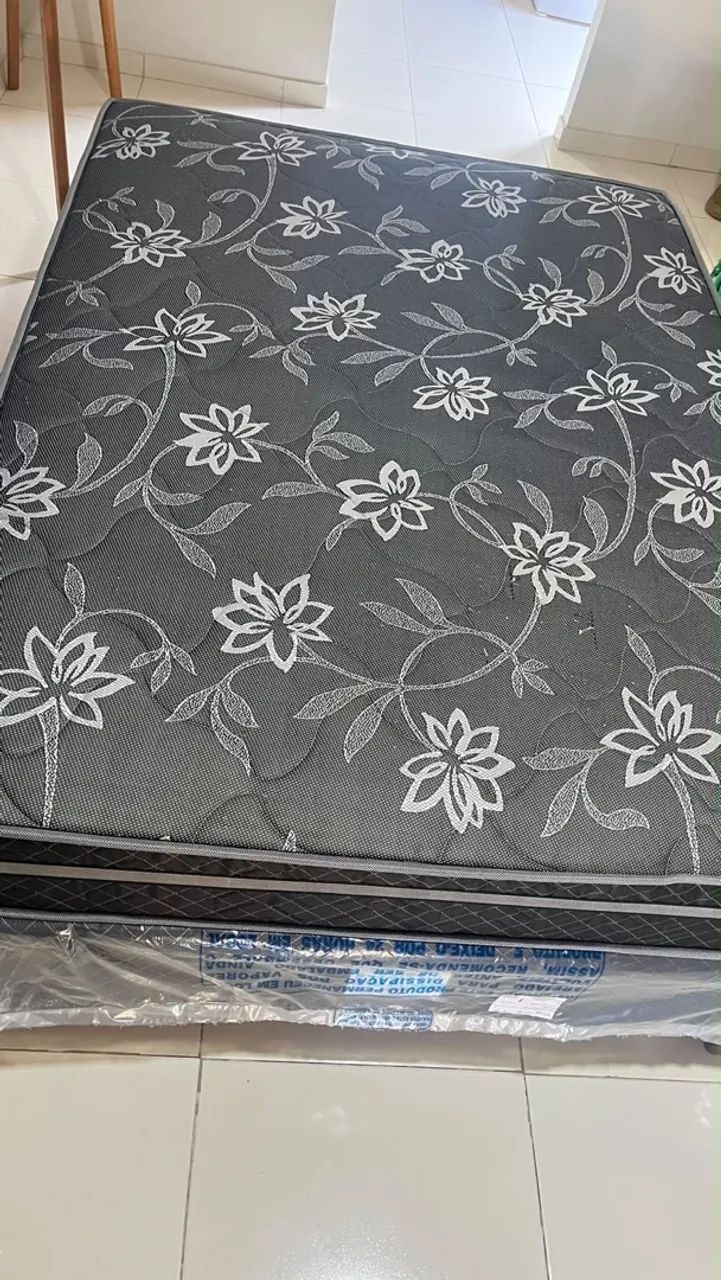 CAMA BOX CASAL SEMI NOVA  - Foto 5