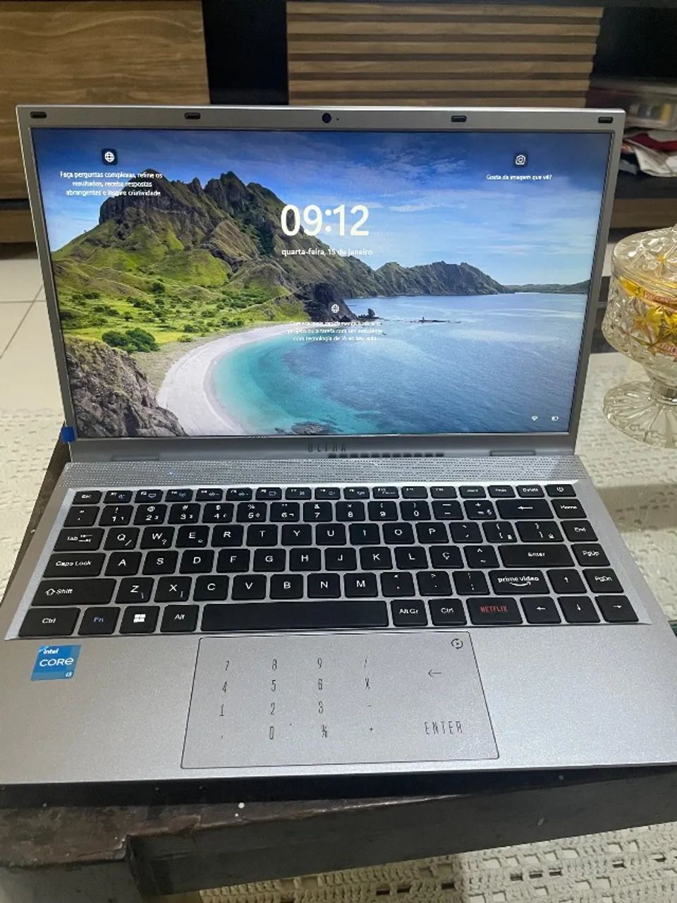 Notebook ultra core 13 8gb ram 