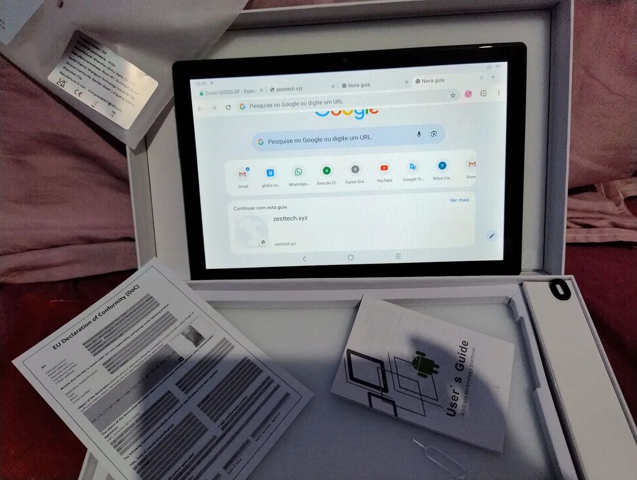 Tablet 10.1 polegadas Android 15 - Foto 2