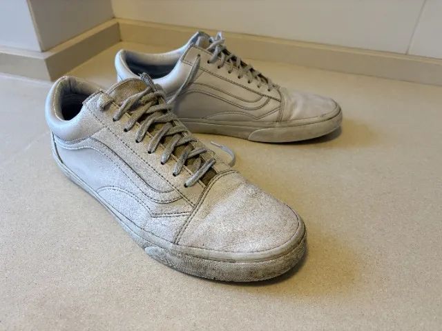 Tênis Vans Old Skool Couro - Tam. 44 (12 Us) - Foto 2