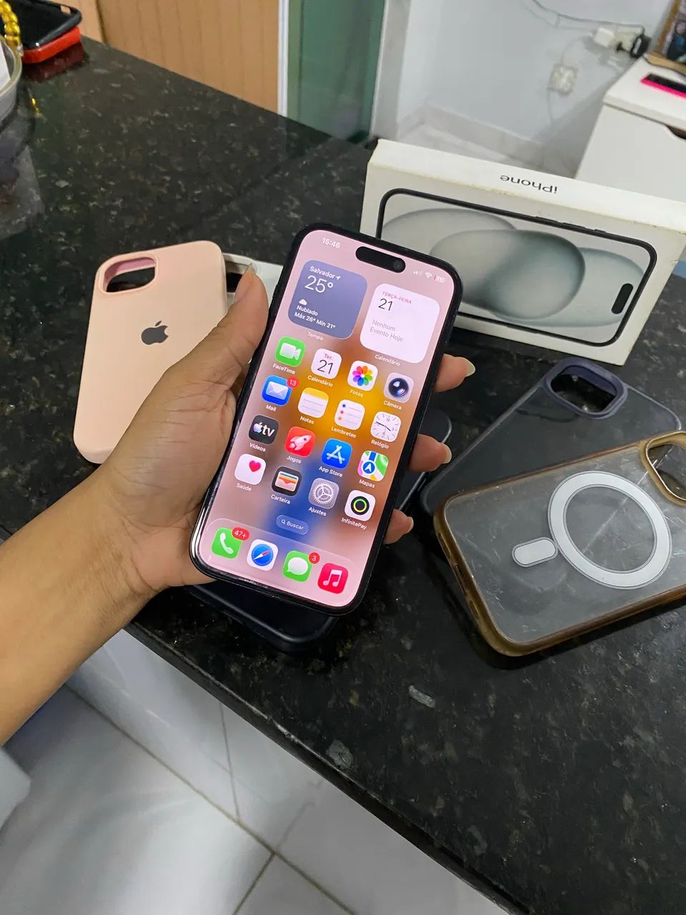 iPhone 15 128gb  Completo