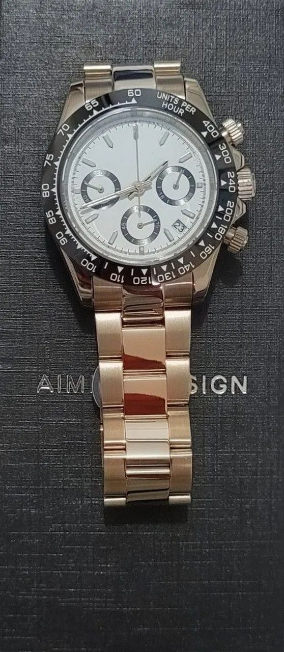 Relógio Aimimo design Chronograph Panda  - Foto 4