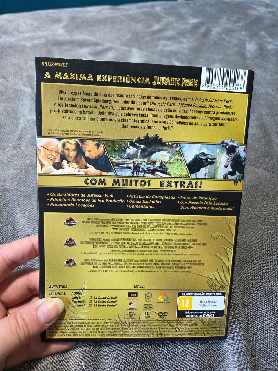 Box Jurassic Park - Trilogia - Foto 2