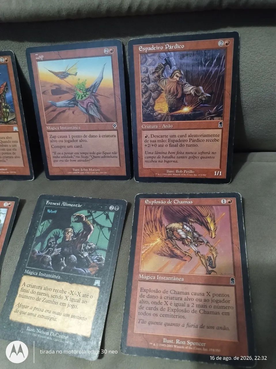 Cartas Magic the gathering 10 unidades  - Foto 2