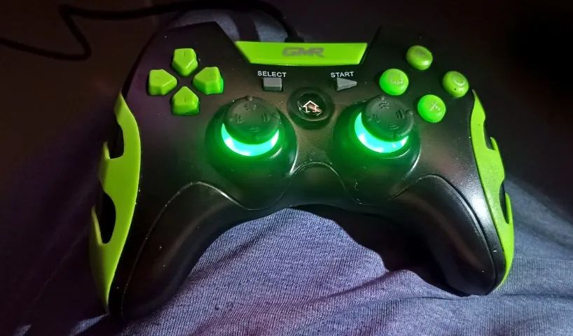 Controle com fio para PS3 e PC - Foto 2
