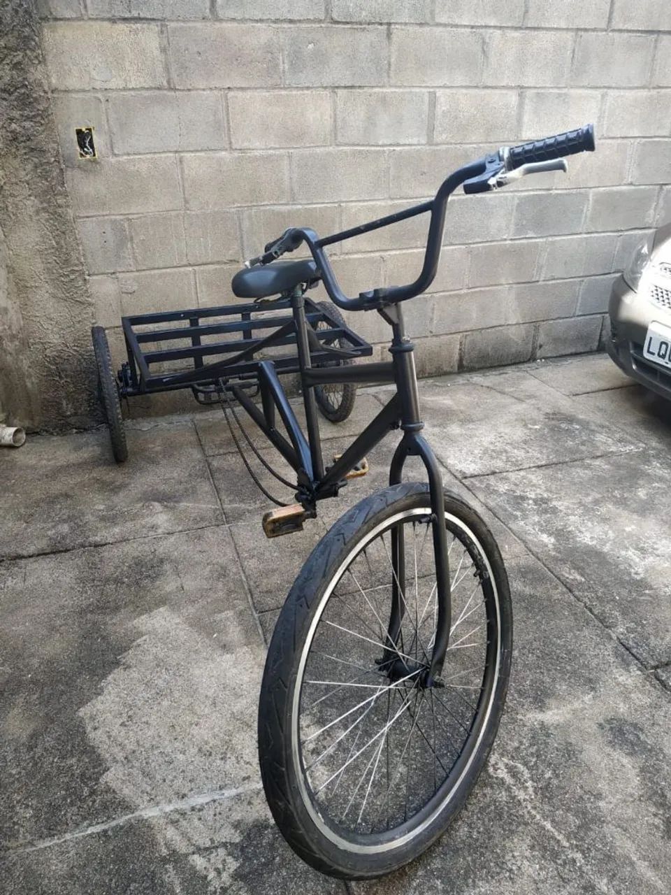 Bicicleta triciclo de carga