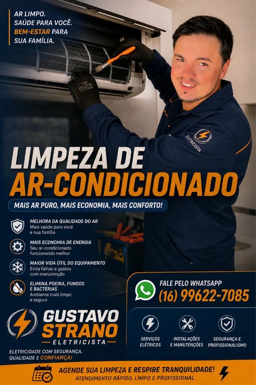 Limpeza de ar condicionado 