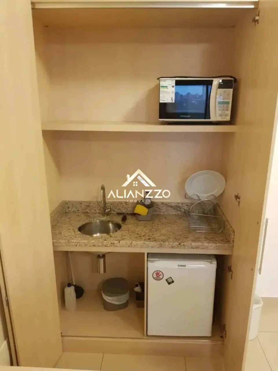 Flat mobiliado para locação no Ribeirânia - Ribeirão Preto/SP, Alianzzo Imóveis. - Foto 6
