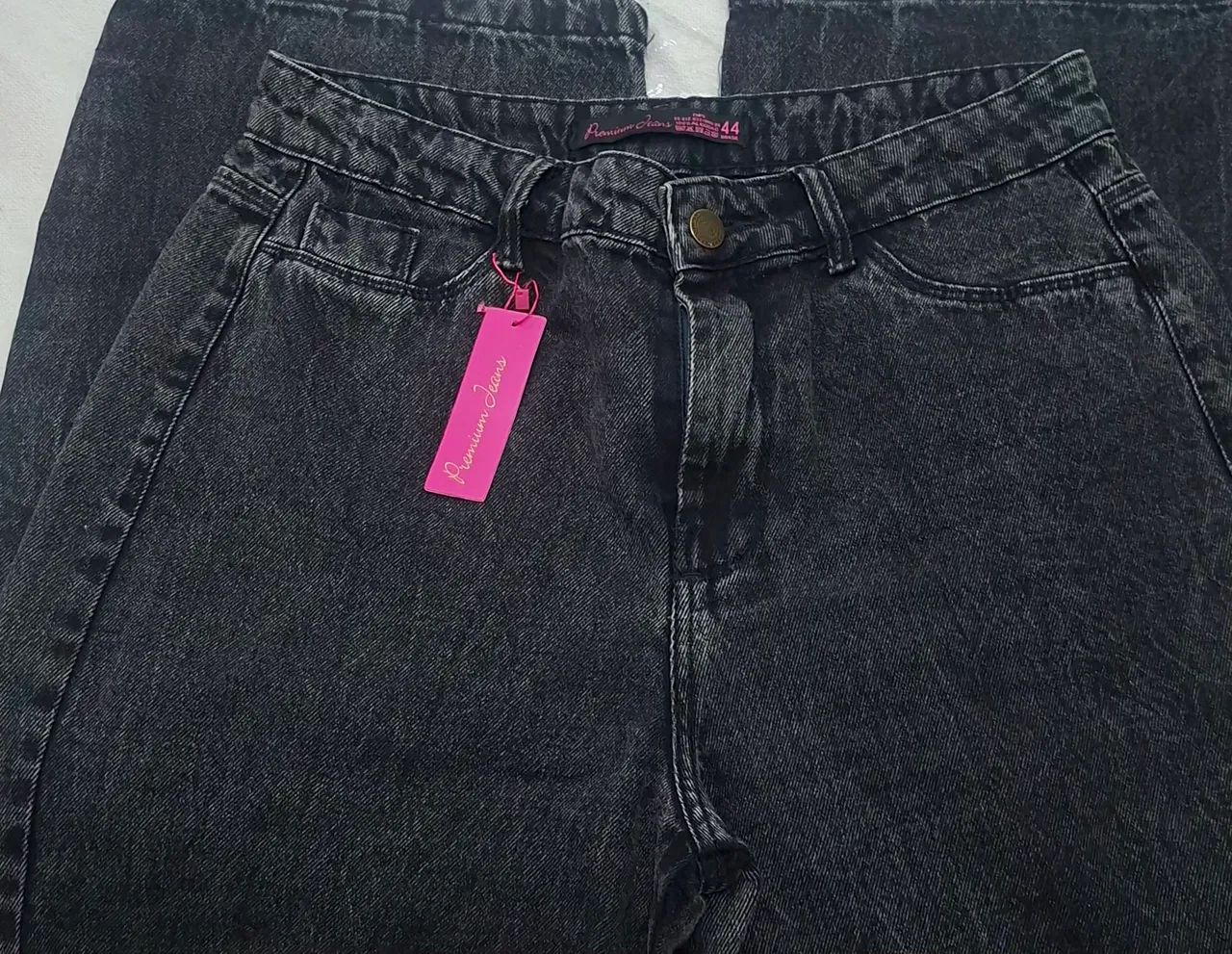 CALÇA JEANS WIDE LEG NUM.44
