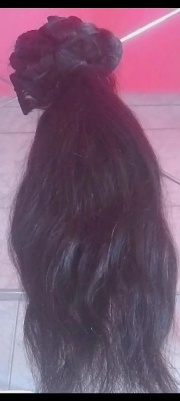 Cabelo humano 900 350 gramas 