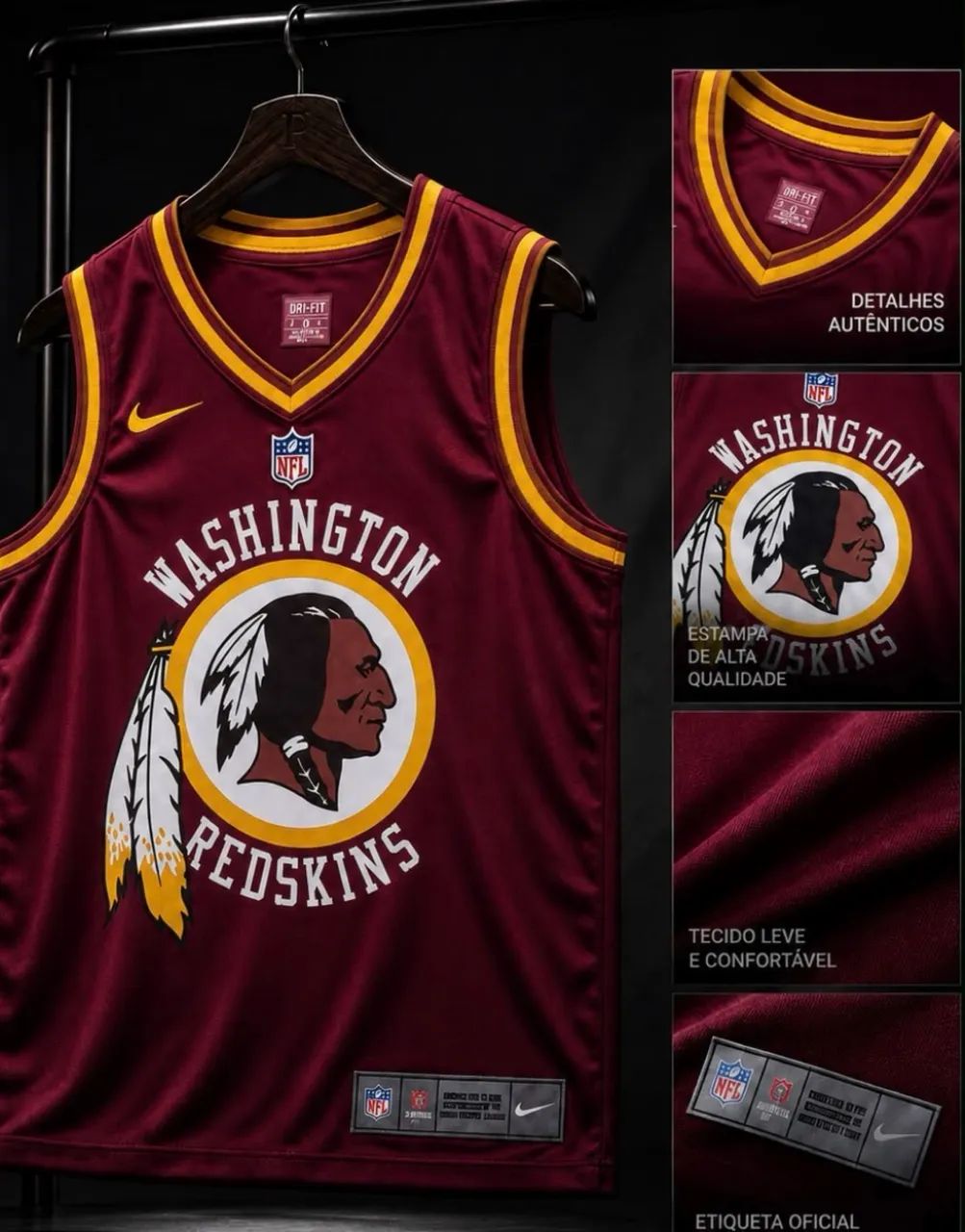 Camisetas NFL gringas  - Foto 5