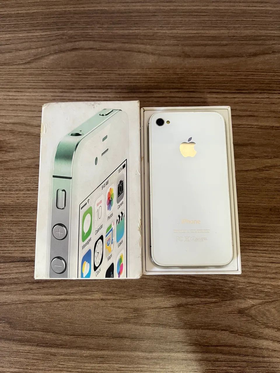 iPhone 4S 8GB com caixa original. - Foto 4