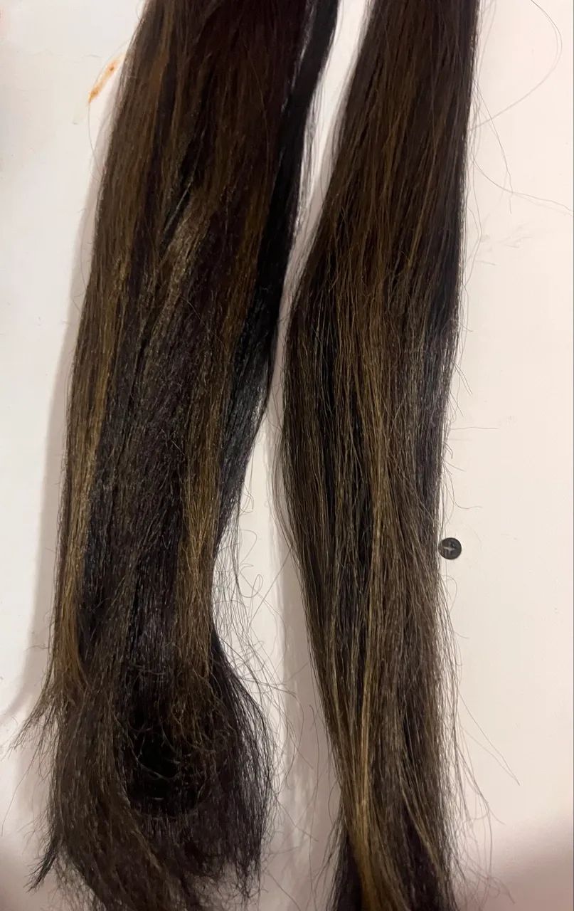 Cabelo de Biofibra semi humano  - Foto 2